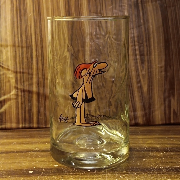 Vintage 1981 Arby's B.C. Ice Age Collectors cup glass - Picture 1 of 5